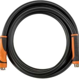 Giraffe Tools Hybrid Garden Leader Hose 10ft x 5/8", Heavy Duty, Flexible, Lightweight Short Water Hose with Swivel Grip Handle, Male to Female Fittings