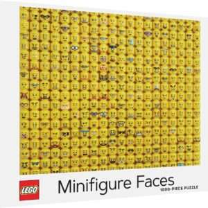 LEGO Minifigure Faces 1000-Piece Jigsaw Puzzle