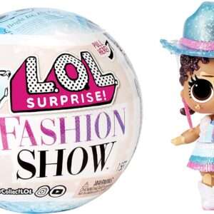 LOL Surprise Fashion Show Dolls in Paper Ball with 8 Surprises- Collectible Doll Including Stylish Fashion Accessories, Holiday Toy, Great Gift for Kids Girls Ages 4 5 6+ Years Old