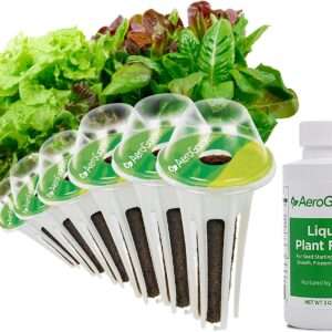 AeroGarden Heirloom Salad Greens Mix Seed Pod Kit - Salad Kit for AeroGarden Indoor Garden, 6-Pod